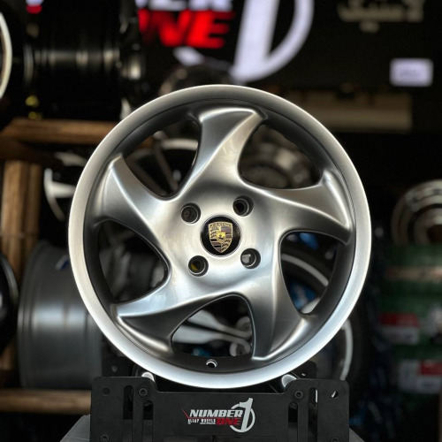 رینگ-اسپرت-پورش-دیزاین-سایز-16نقره-ای-خارجی-تصویر-اصلی