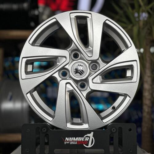 رینگ فابریک ساینا طرح النترا سایز 14 نقره ای خارجی