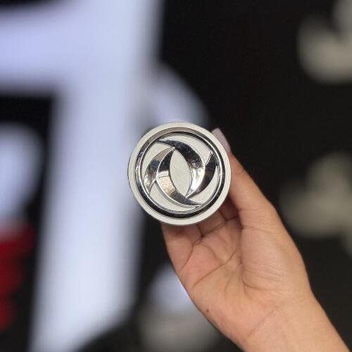 قالپاق رینگ وسط خودرو HC30 کراس نقره ای 