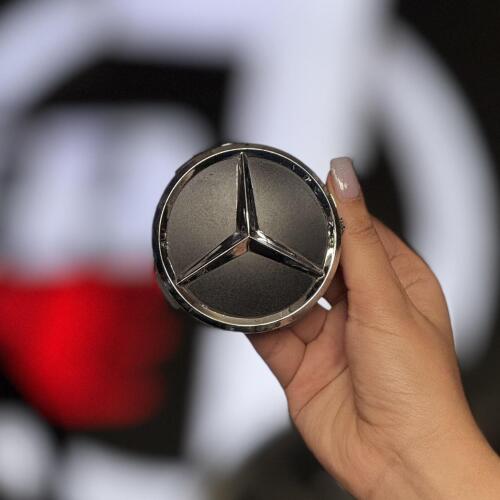 قالپاق وسط رینگ خودرو بنز دودی